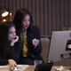 Ginger Gonzaga and Renée Elise Goldsberry
